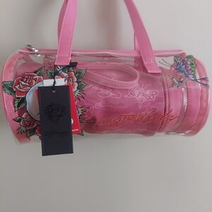 Ed Hardy Pink Floral Women's Bag